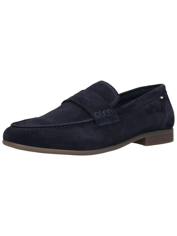 Bugatti Slipper Leder Slipper (blau)