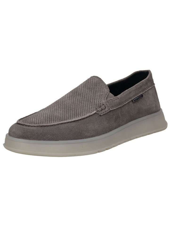 Bugatti Slipper Veloursleder Slipper (grau)
