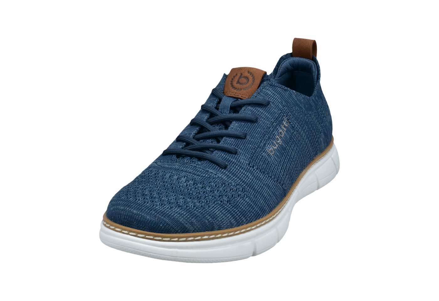Bugatti Sneaker Freizeitschuh, Halbschuh, Schnürer mit Fersenpolsterung