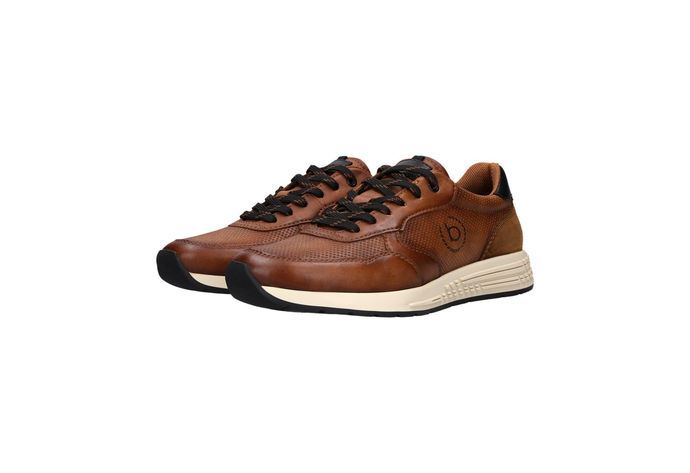Bugatti Sneaker Freizeitschuh, Halbschuh, Schnürschuh in Used-Optik