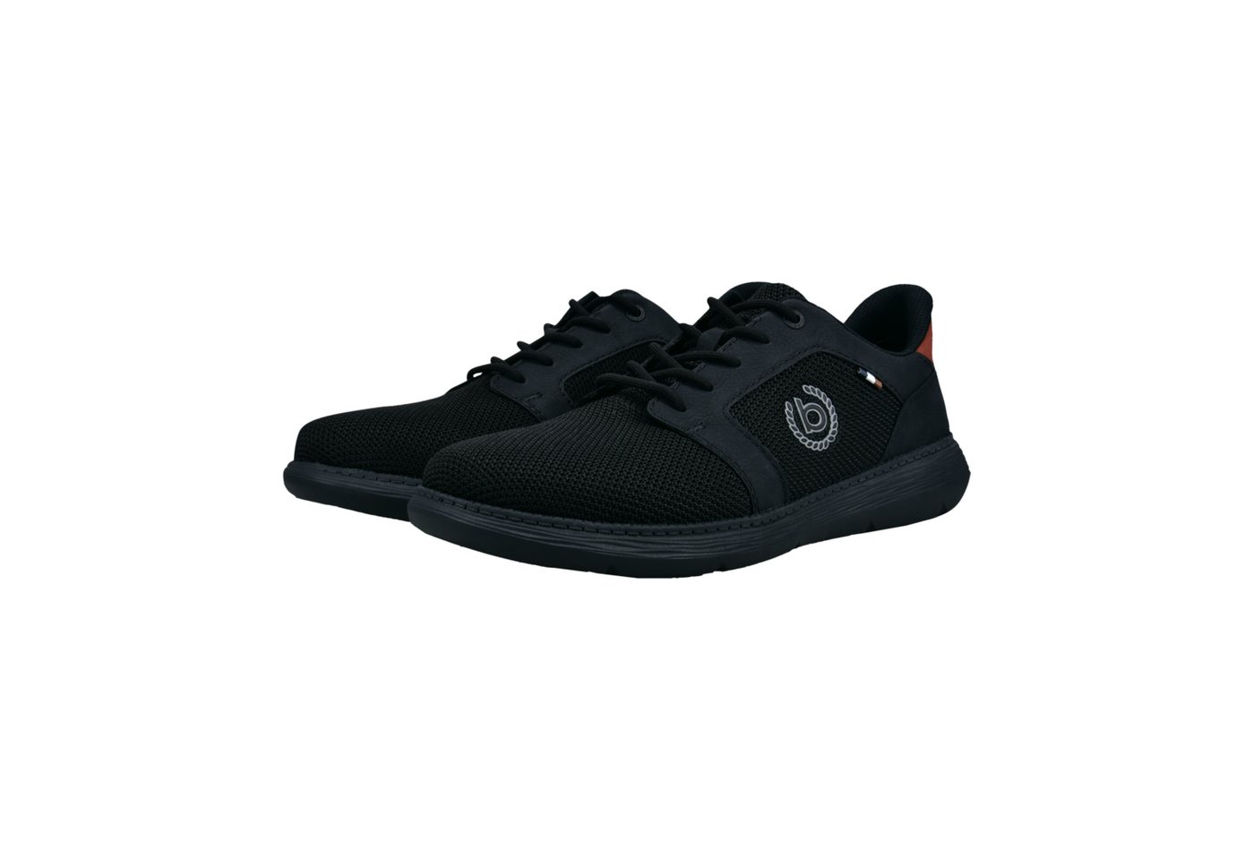 Bugatti Sneaker Freizeitschuh, Halbschuh, Slipper mit seitlichem Logo-Icon