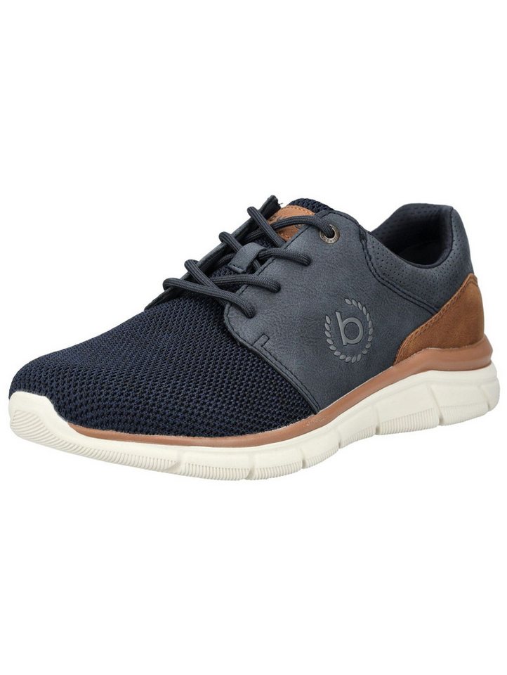 Bugatti Sneaker Leder/Textil Sneaker (blau)