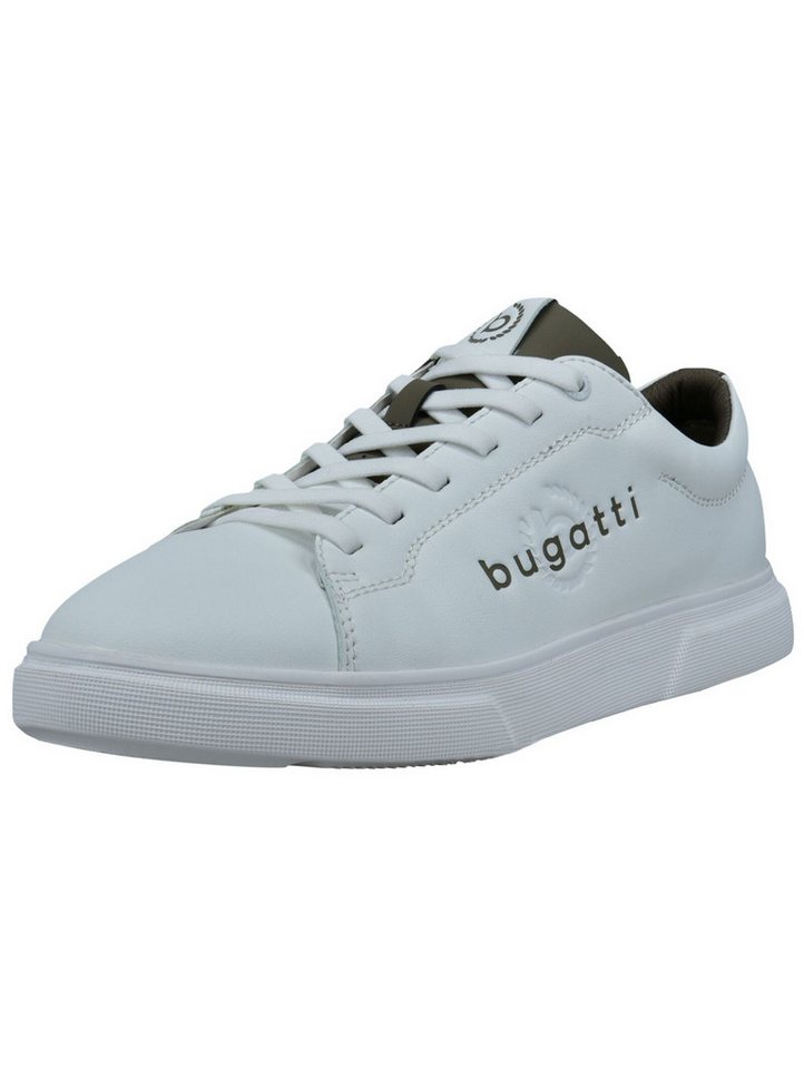 Bugatti Sneaker Lederimitat Sneaker (weiß)