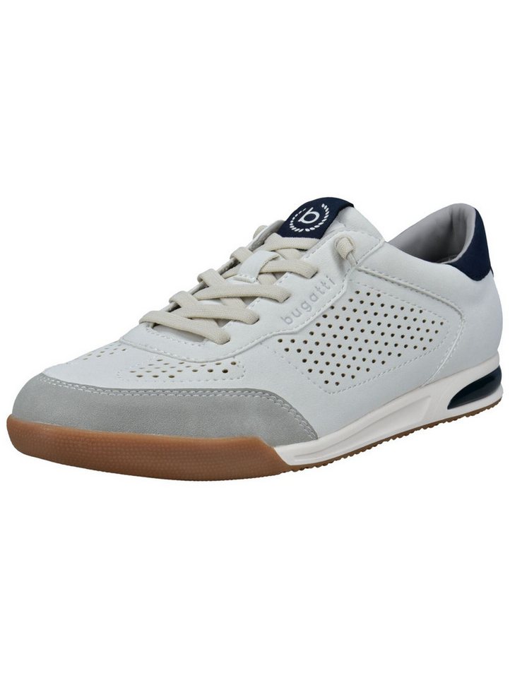 Bugatti Sneaker Lederimitat Sneaker (weiß)