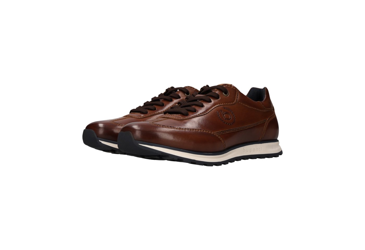 Bugatti Sneaker Schnürschuh, Halbschuh, Business-Sneaker zum Schnüren