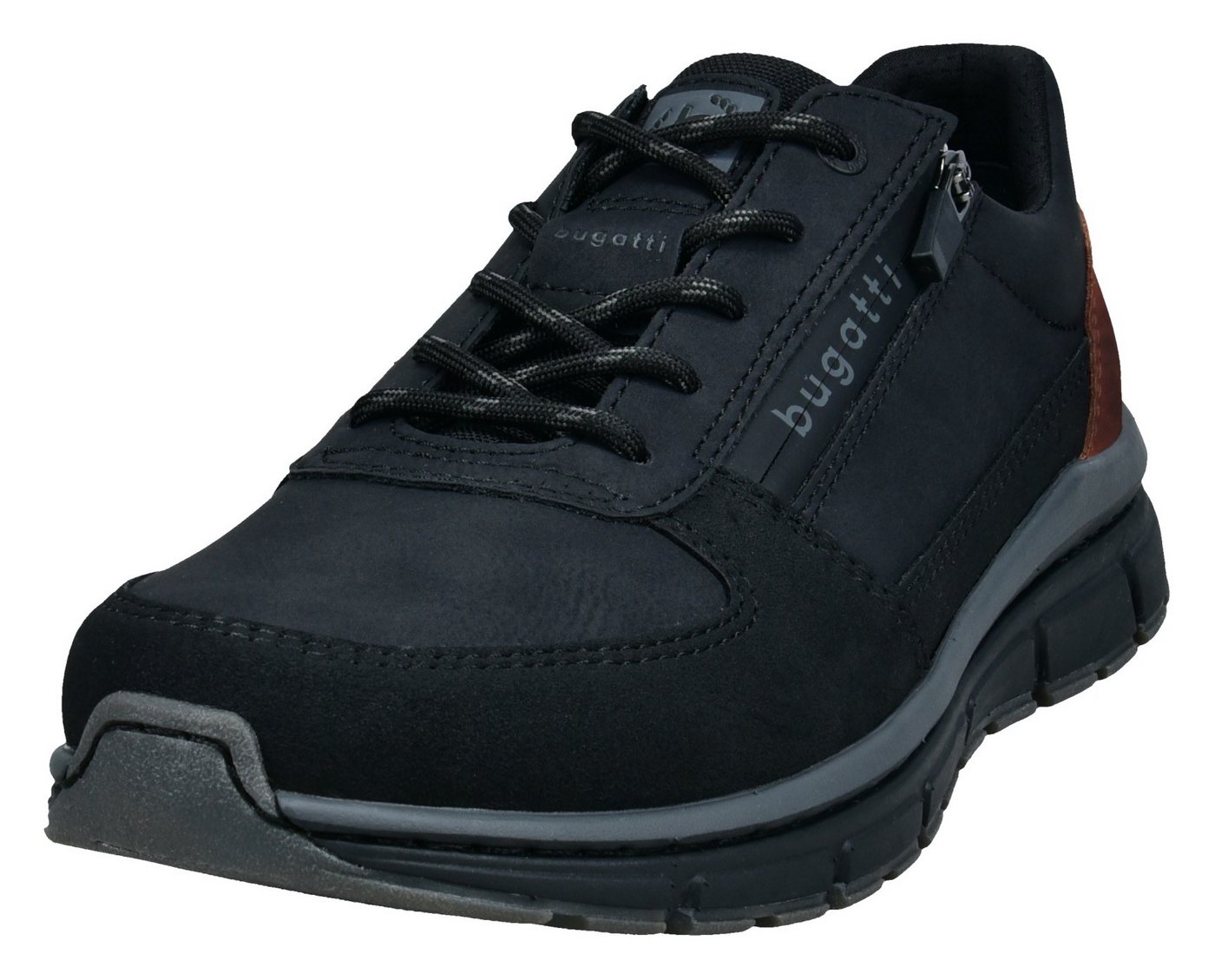 Bugatti Sneaker Schnürschuh, Halbschuh, Freizeitschuh mit Profilsohle