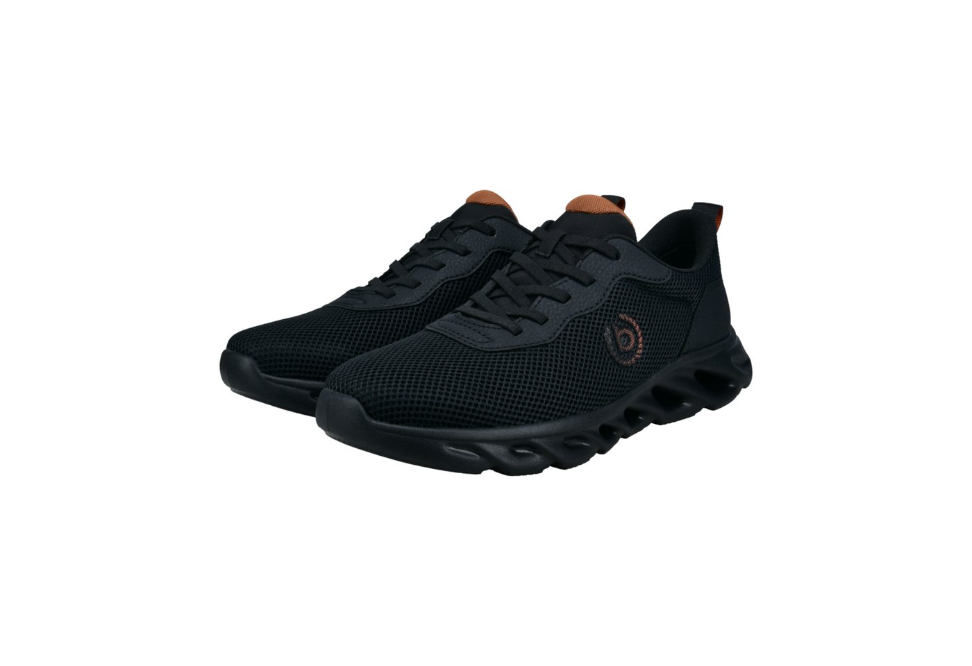 Bugatti Sneaker Schnürschuh, Halbschuh, Freizeitsneaker mit Profilsohle