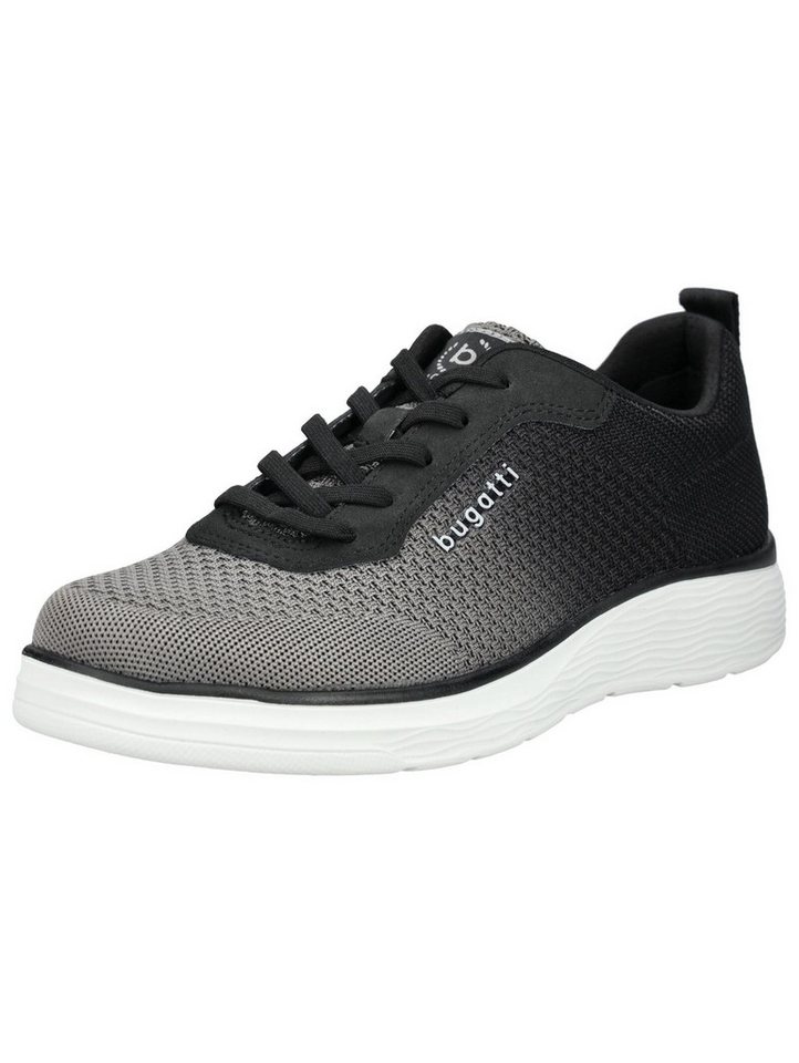 Bugatti Sneaker Textil Sneaker (grau/schwarz)