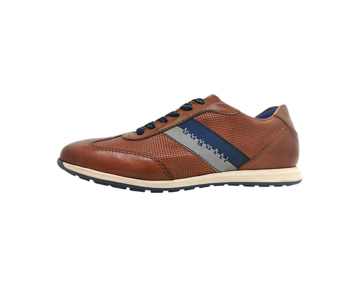 Bugatti sportlicher Schnürer Schnürschuh (braun)