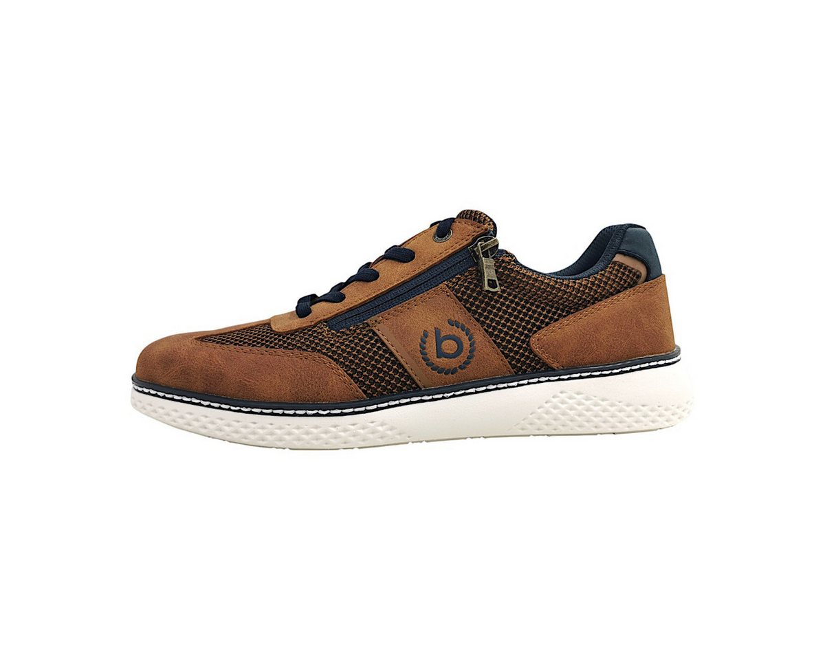 Bugatti sportlicher Schnürer Schnürschuh (braun)