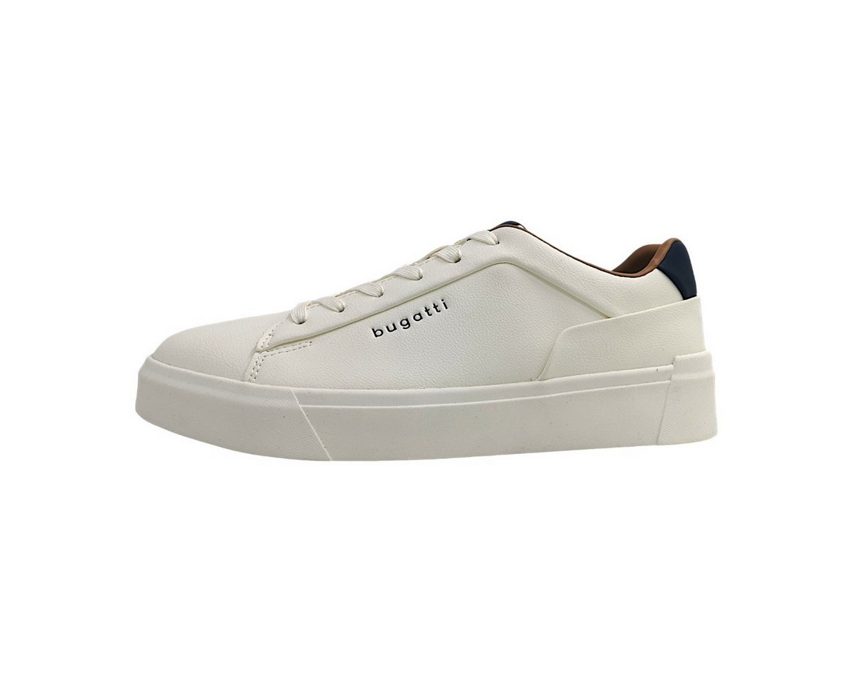 Bugatti sportlicher Schnürer Schnürschuh (weiß)