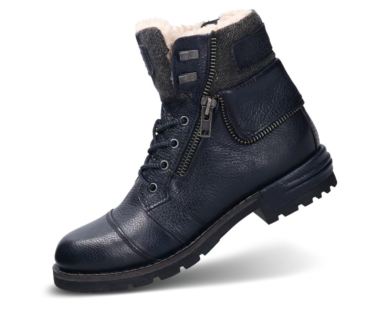 Bugatti Stiefel Sentra (gefüttert) dunkelblau Herren Winterstiefel