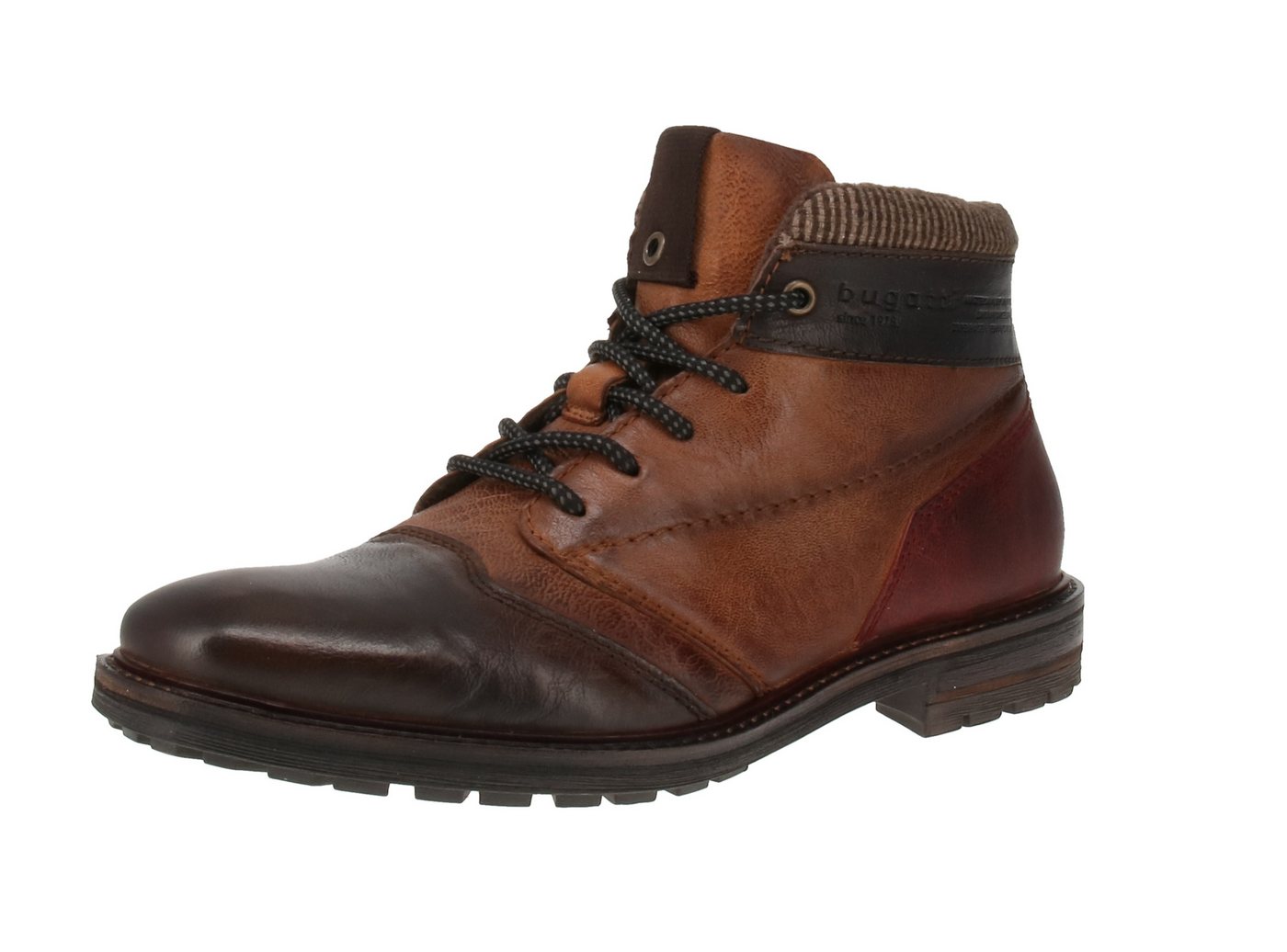 Bugatti 331-ACC34-3232 - Herren Boots - 6360-Cognac-Brown Stiefelette