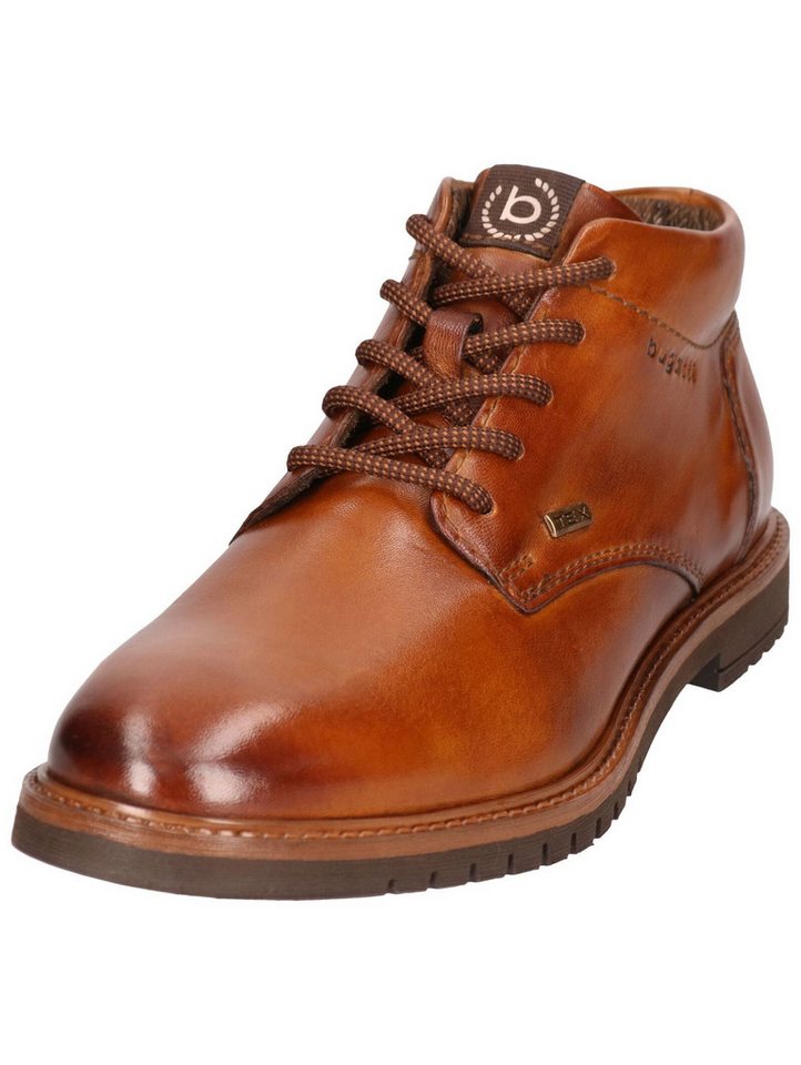 Bugatti Stiefelette Nappaleder Schnürschuh