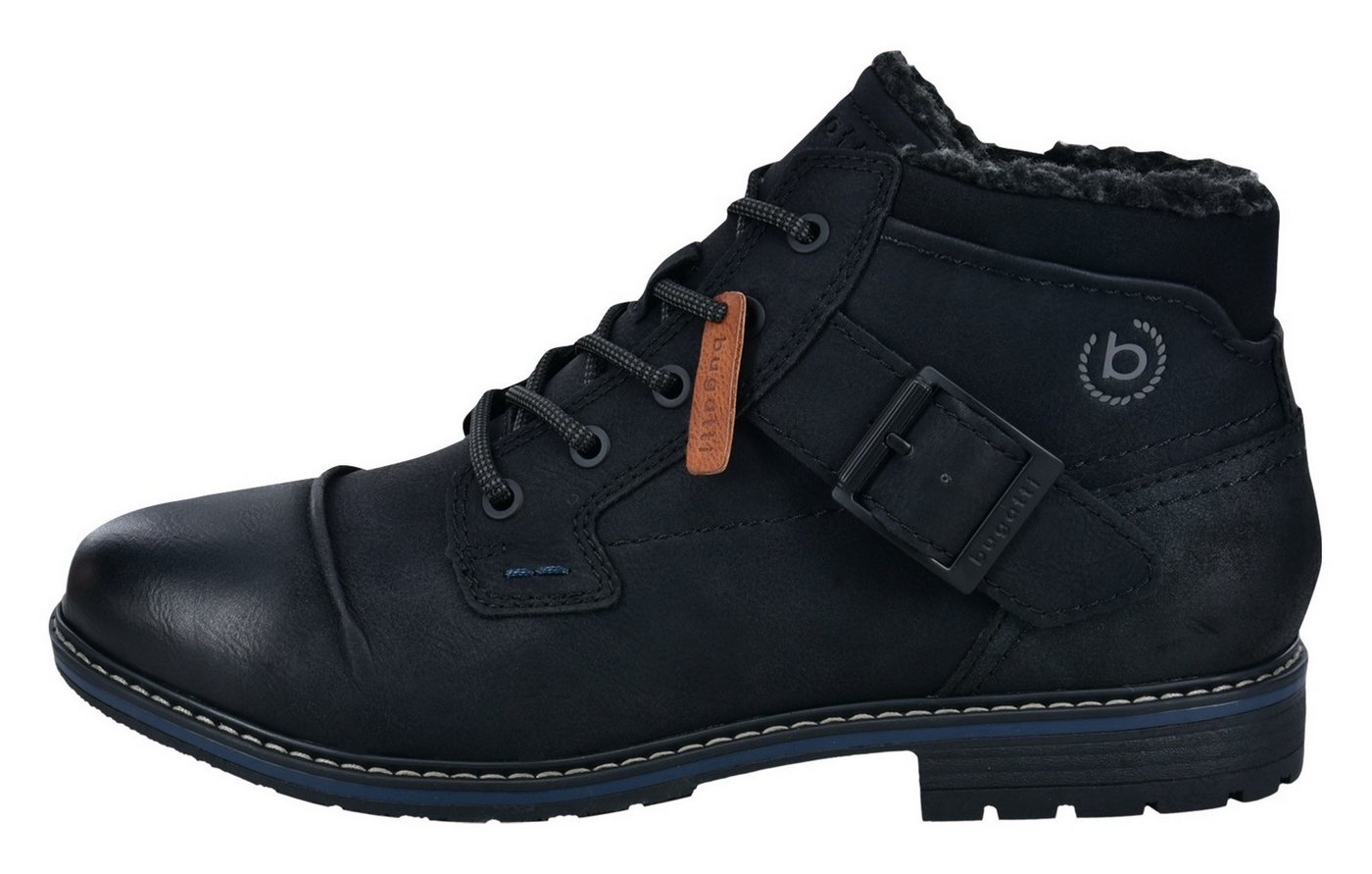 Bugatti Winterboots Boots, Schnürboots, Workerboots mit Innenreißverschluss