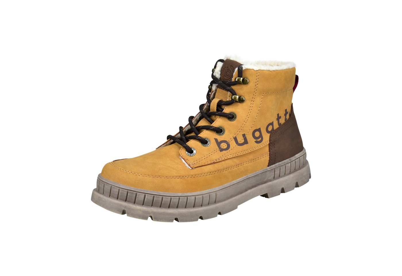 Bugatti Winterboots Plateauboots, Schnürboots mit Plateausohle