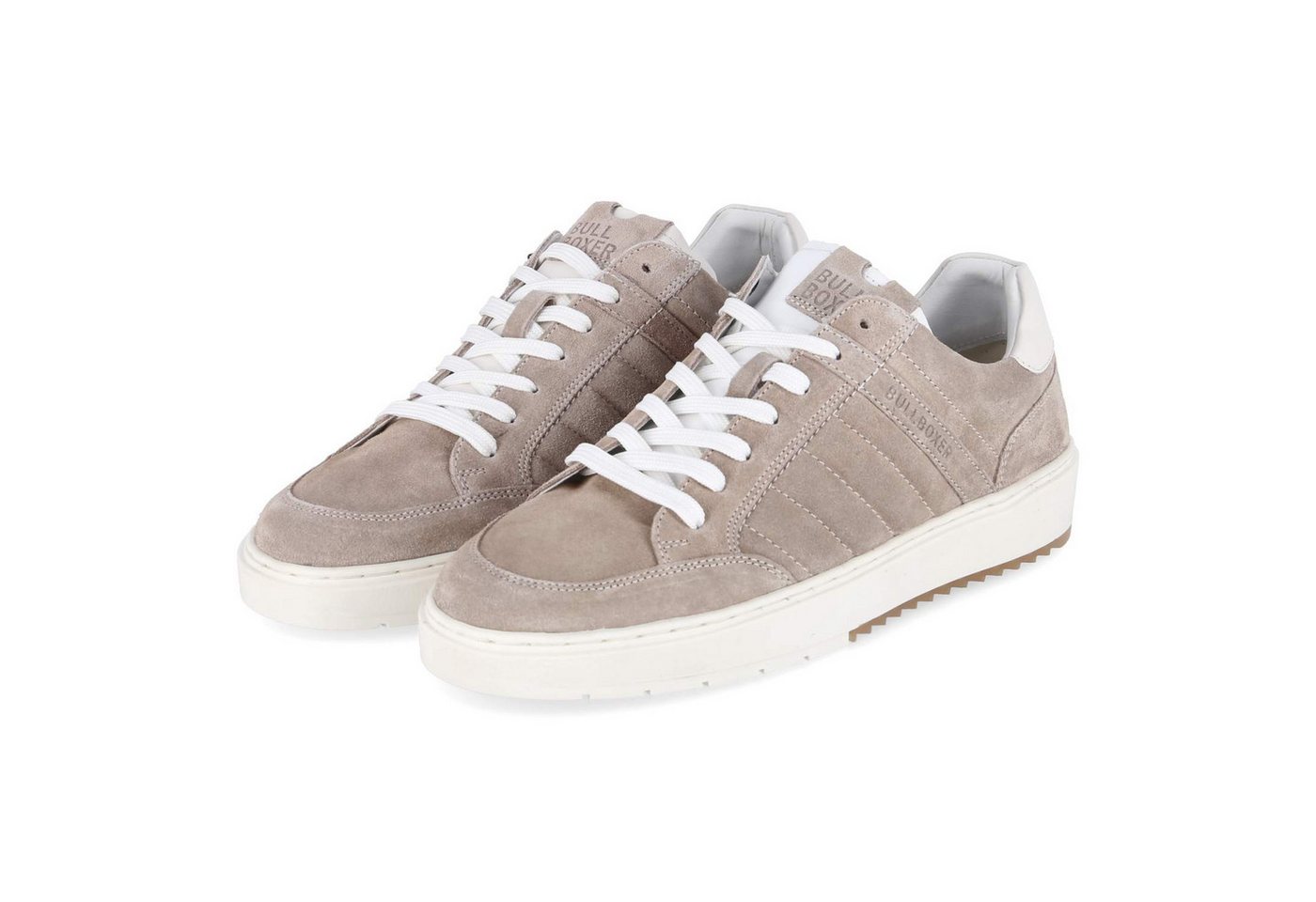 Bullboxer 7VD0010101 3800 Herren Leder taupe Sneaker