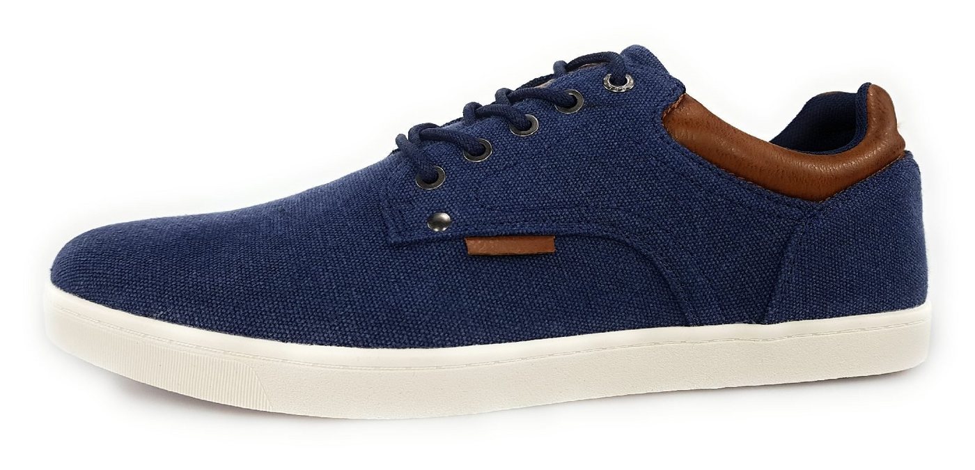 Bullboxer Leinenschuh Schnürschuh