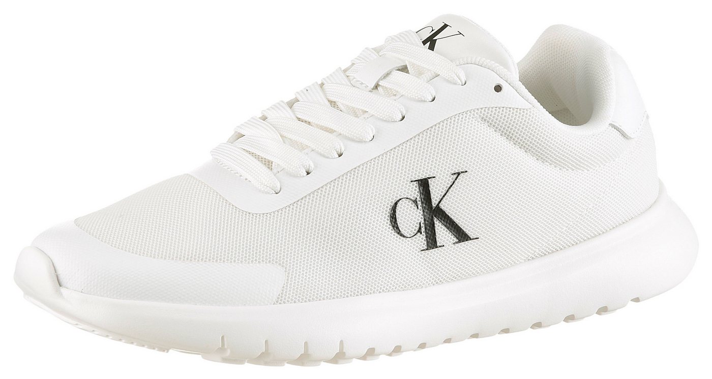 Calvin Klein Jeans 3 EVA RUNNER MESH WN Sneaker, Freizeitschuh, Halbschuh, Schnürschuh mit Logoschriftzug