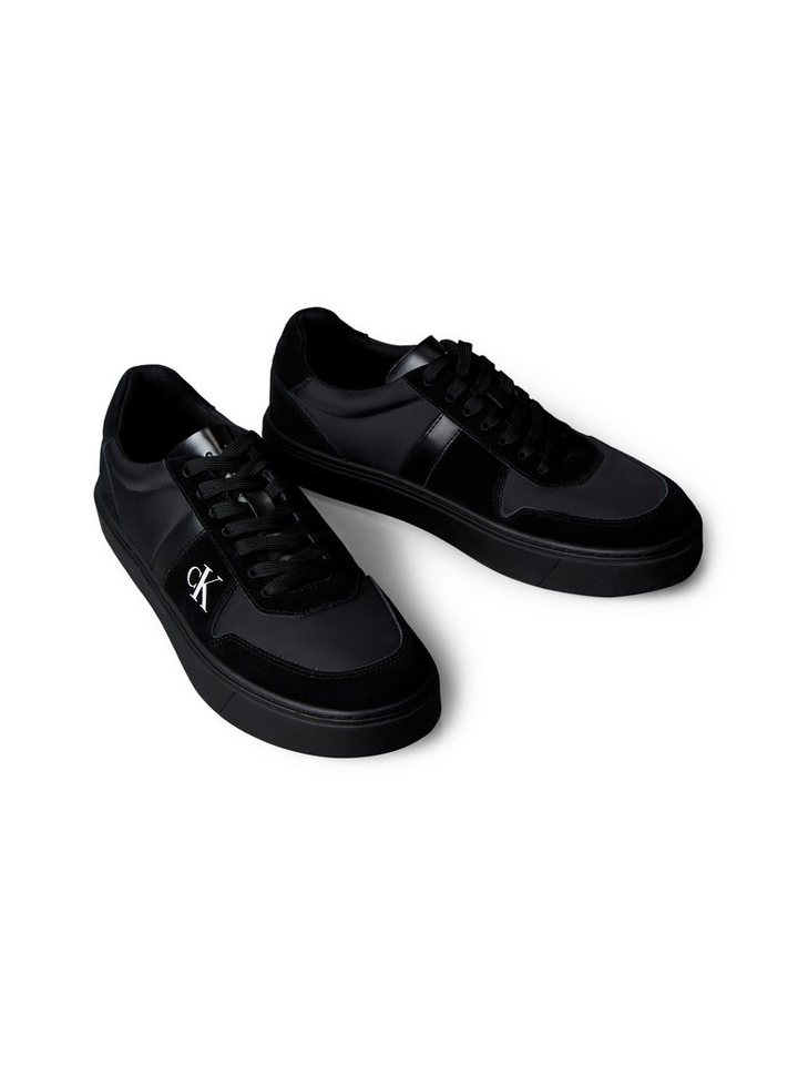 Calvin Klein Jeans CLASSIC CUPS LACE MIX EMB TONGUE Sneaker Schnürschuh, Basket-Sneaker, Freizeitschuh in sportiver Optik