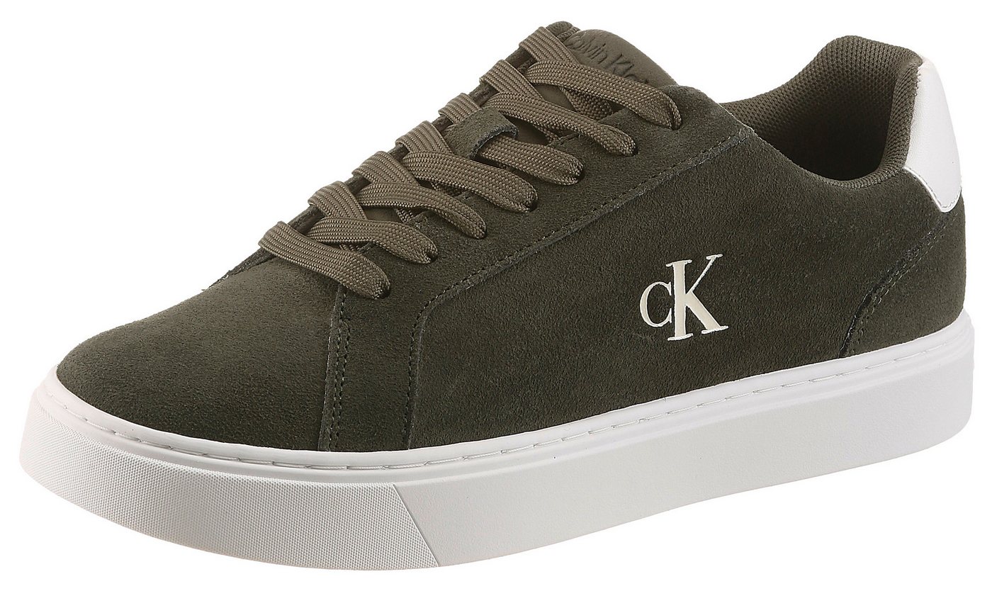 Calvin Klein Jeans CLASSIC CUPSOLE LACEUP SU Sneaker Schnürschuh, Halbschuh, Freizeitsneaker mit seitlichem CK-Logo