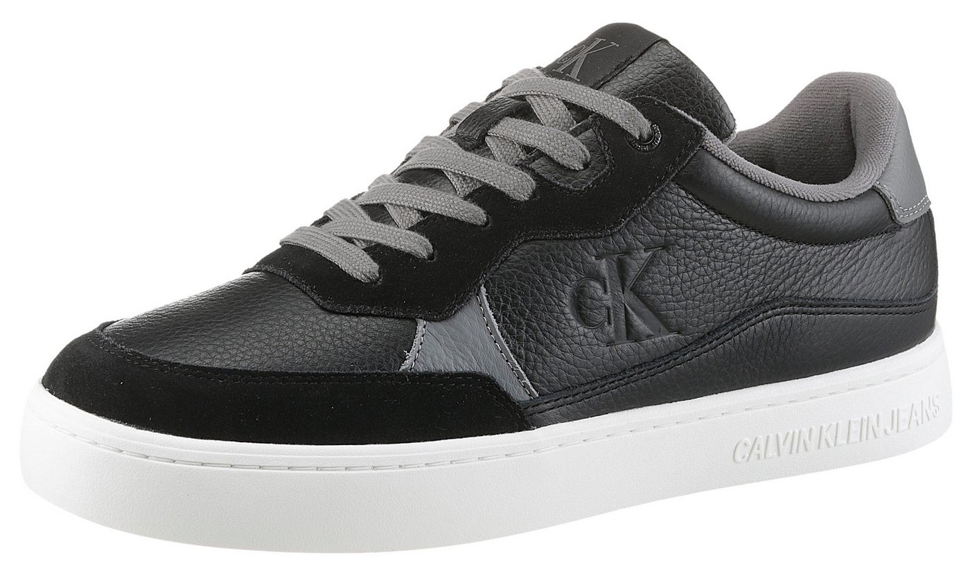 Calvin Klein Jeans CLASSIC CUPSOLE MG WMM Plateausneaker, Freizeitschuh, Halbschuh, Schnürschuh mit seitlichem CK-Logo