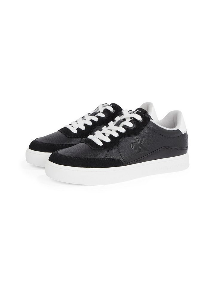 Calvin Klein Jeans CLASSIC CUPSOLE MG WMM Plateausneaker, Freizeitschuh, Halbschuh, Schnürschuh mit seitlichem CK-Logo