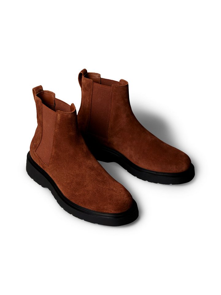Calvin Klein Jeans COMBAT ESS CHELSEA BOOT SU Chelseaboots Stiefelette, Schlupfboots, Profilsohle, mit Anziehlasche