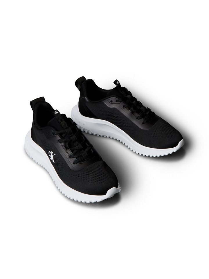 Calvin Klein Jeans EVA RUNNER DRAWSTRING MIX MG Sneaker Freizeitschuh, Runner Sneaker, Schnürschuh mit seitlichem CK-Logo