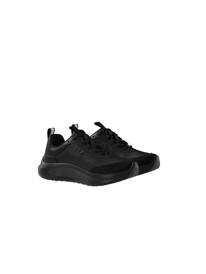Calvin Klein LIGHT EVA RUN ESS LAC NY-SU WMN Plateausneaker Schnürschuh, Halbschuh, mit gepolstertem Schaftrand