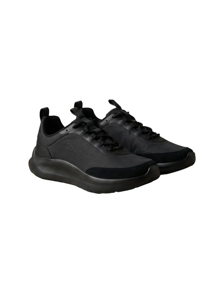 Calvin Klein LIGHT EVA RUNN ESS LACEUP NY-SU Sneaker Freizeitschuh, Halbschuh, Schnürer mit CK-Schriftzug
