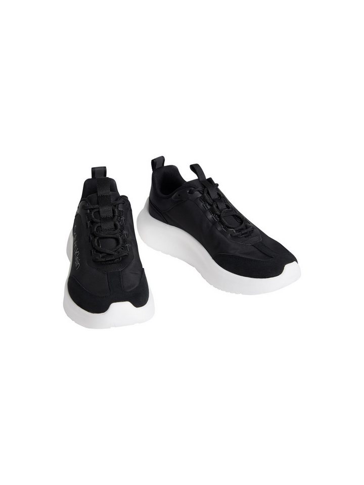 Calvin Klein LIGHT EVA RUNNER NYL-SUE Slip-On Sneaker Schlupfschuh, Slipper, Freizeitsneaker, Halbschuh mit Logo-Schriftzug