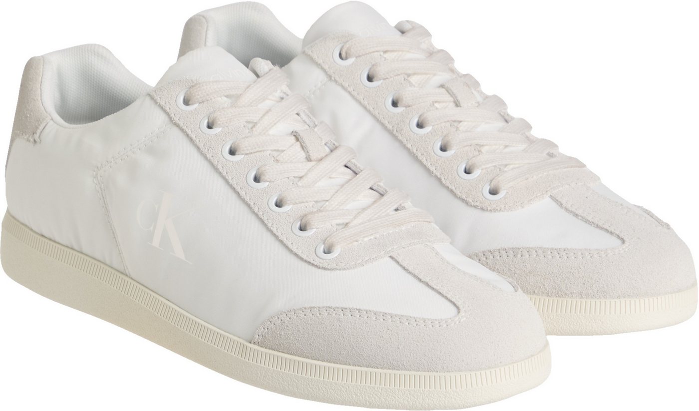 Calvin Klein LOW CUPSOLE LACEUP SU Sneaker Schnürschuh, Halbschuh, Freizeitschuh im Materialmix