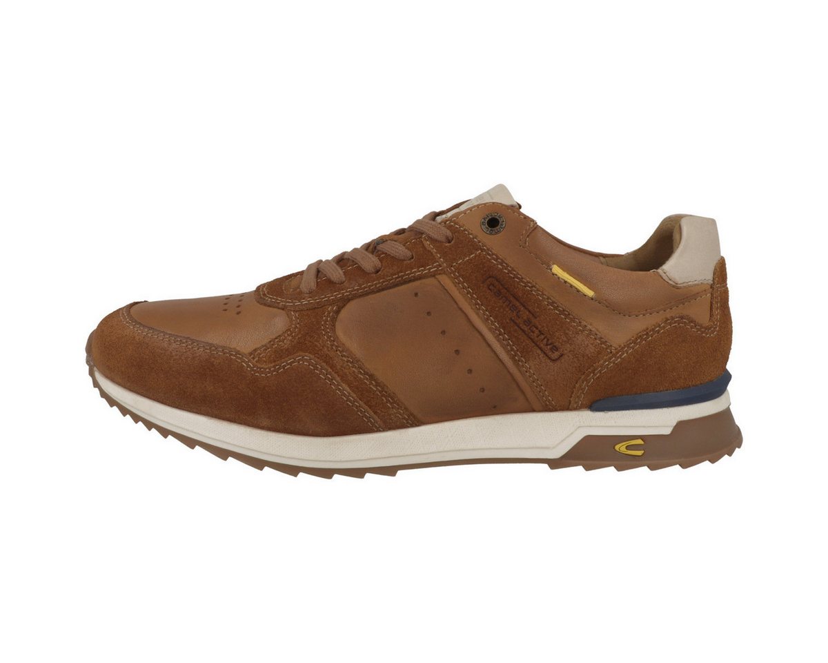 camel active 54ALA01 Herren Sneaker Turnschuhe, Sportschuhe, Freizeitschuhe, Halbschuhe, Schnürschuhe (braun)