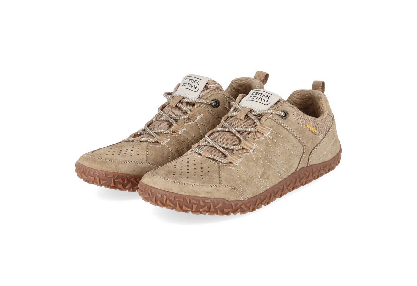 camel active 54ILA11-340-450 Herren Leder & Textil beige Schnürschuh