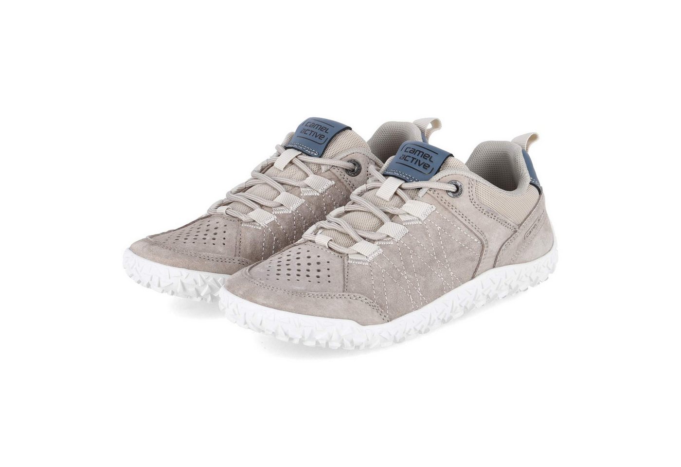 camel active 54ILN11340430 Damen Textil & Leder taupe Schnürschuh