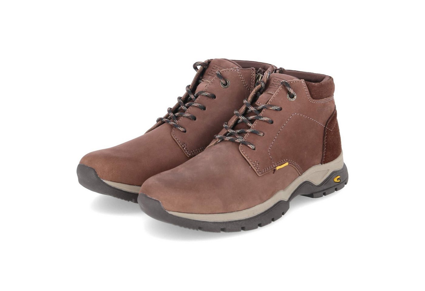 camel active 57BTA04-402-320 Herren Rauleder brown Schnürstiefel