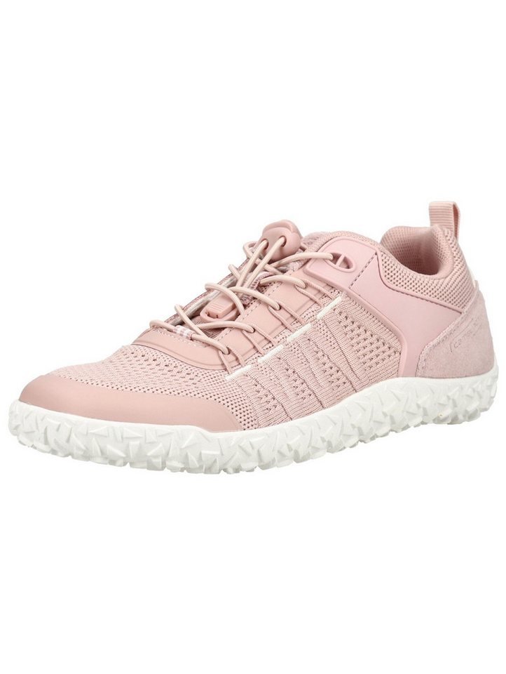 camel active Barfußschuhe Halbschuhe Leder/Textil Schnürschuh (rosa)