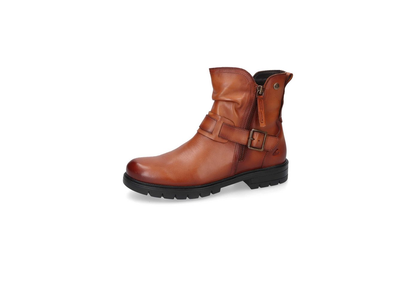 camel active Boot brushed Nappa COGNAC Winterboots