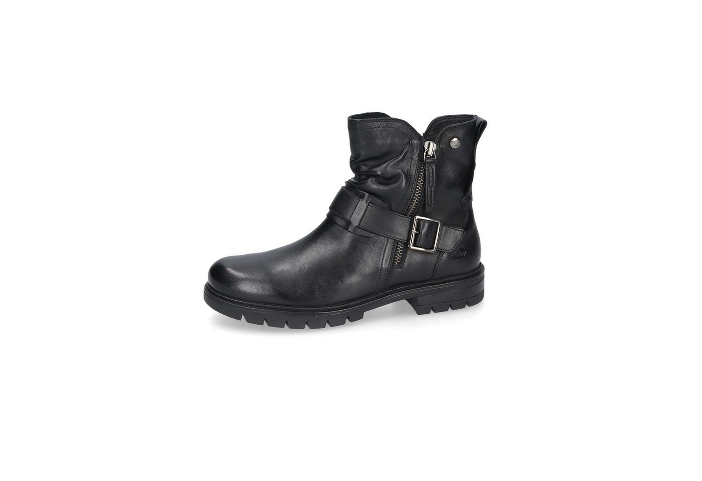 camel active Boot brushed Nappa SCHWARZ Winterboots