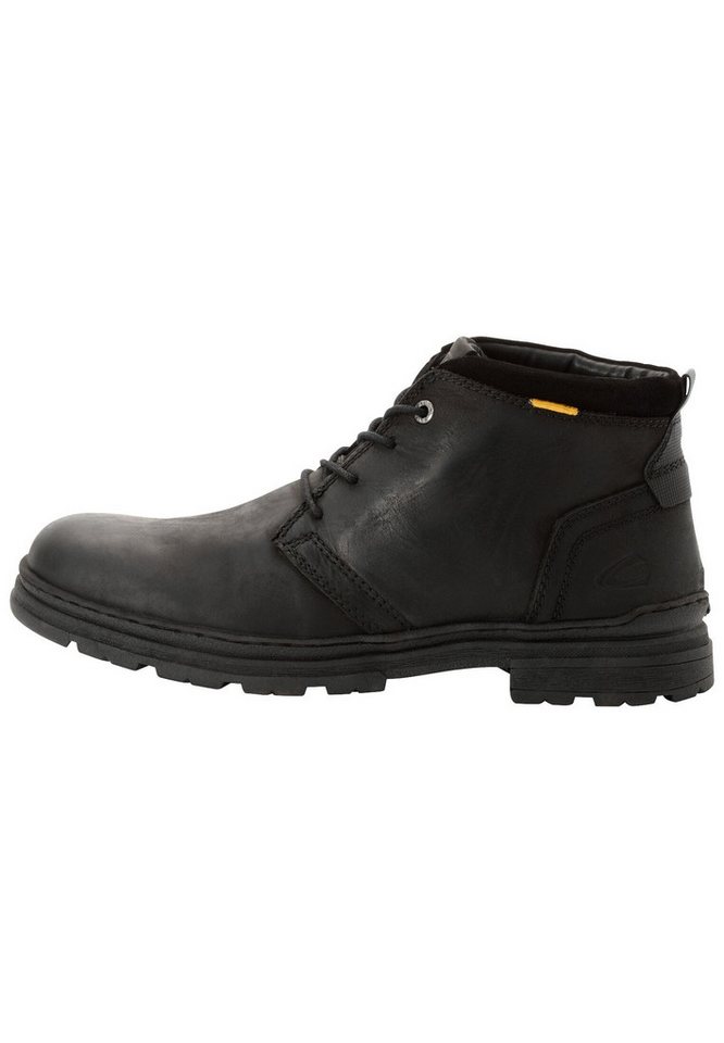 camel active Boots crazy horse SCHWARZ Schnürboots