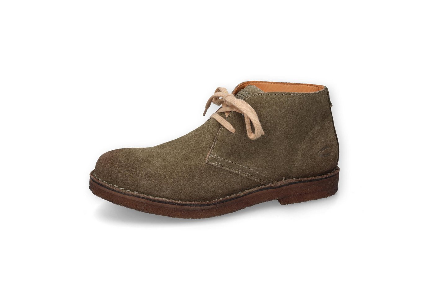 camel active Boots split KHAKI/BRAUN Schnürboots