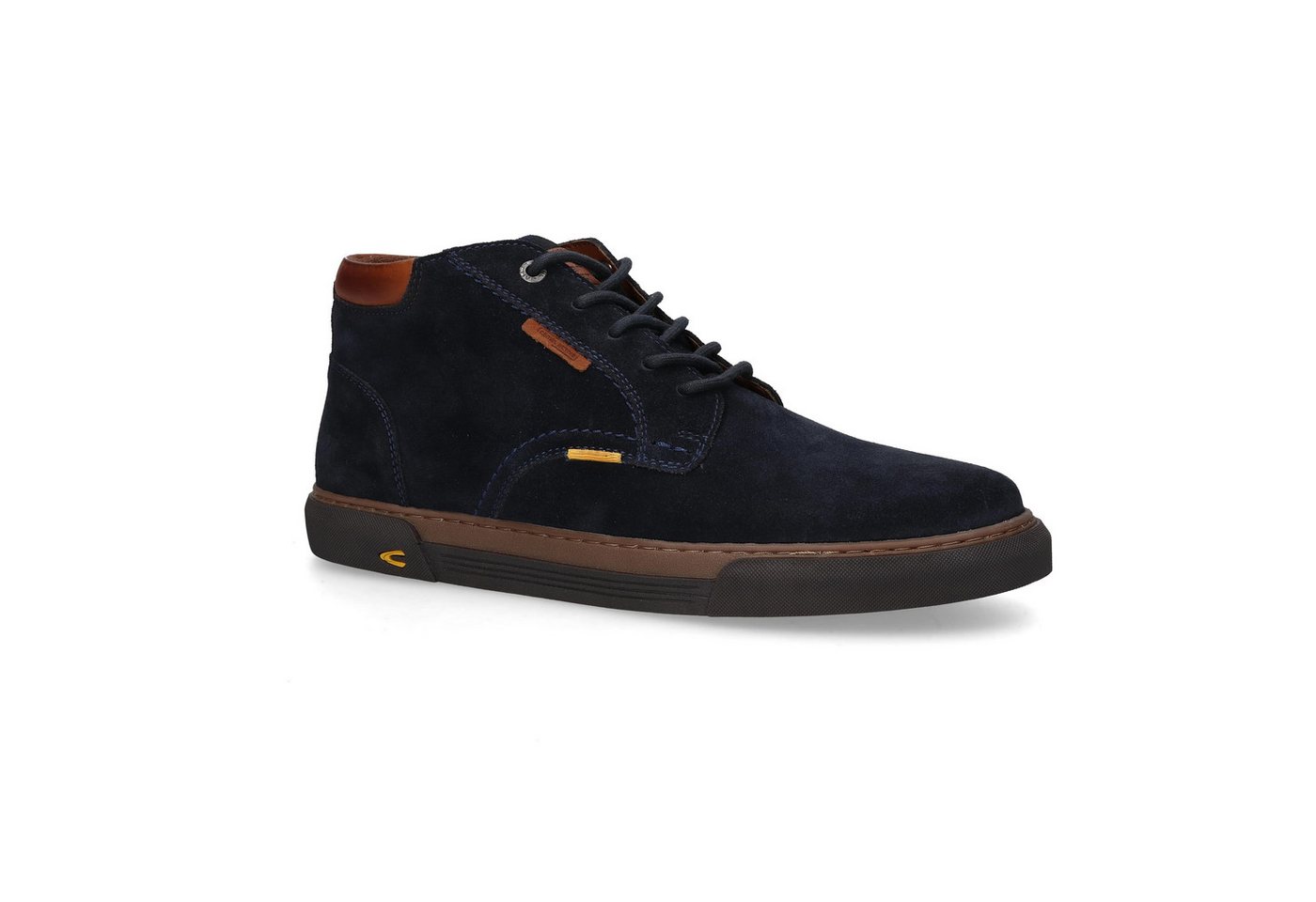 camel active Boots split NAVY Schnürboots