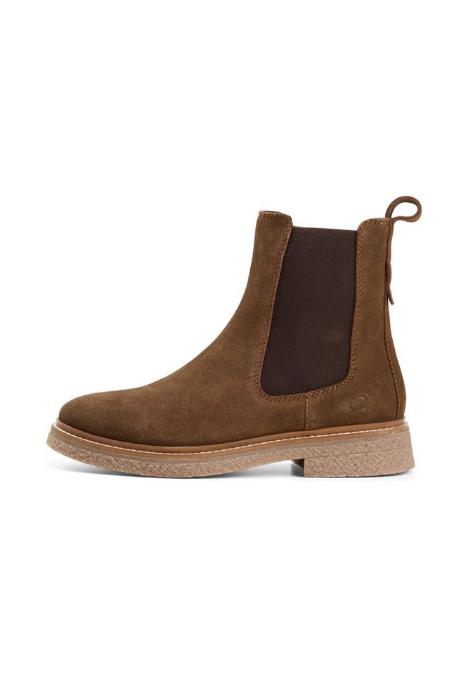 camel active aus Veloursleder Stiefelette