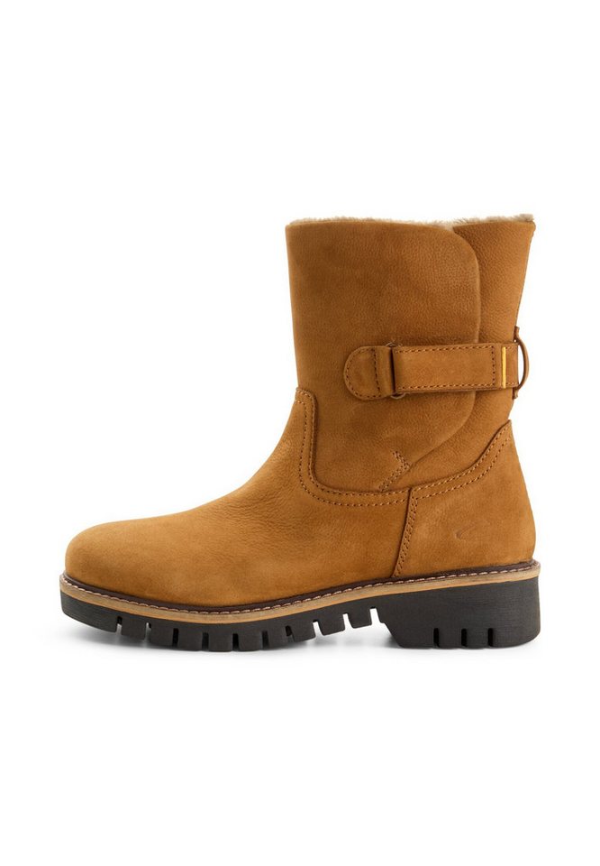 camel active Winterboot mit robuster Sohle Schlupfstiefel