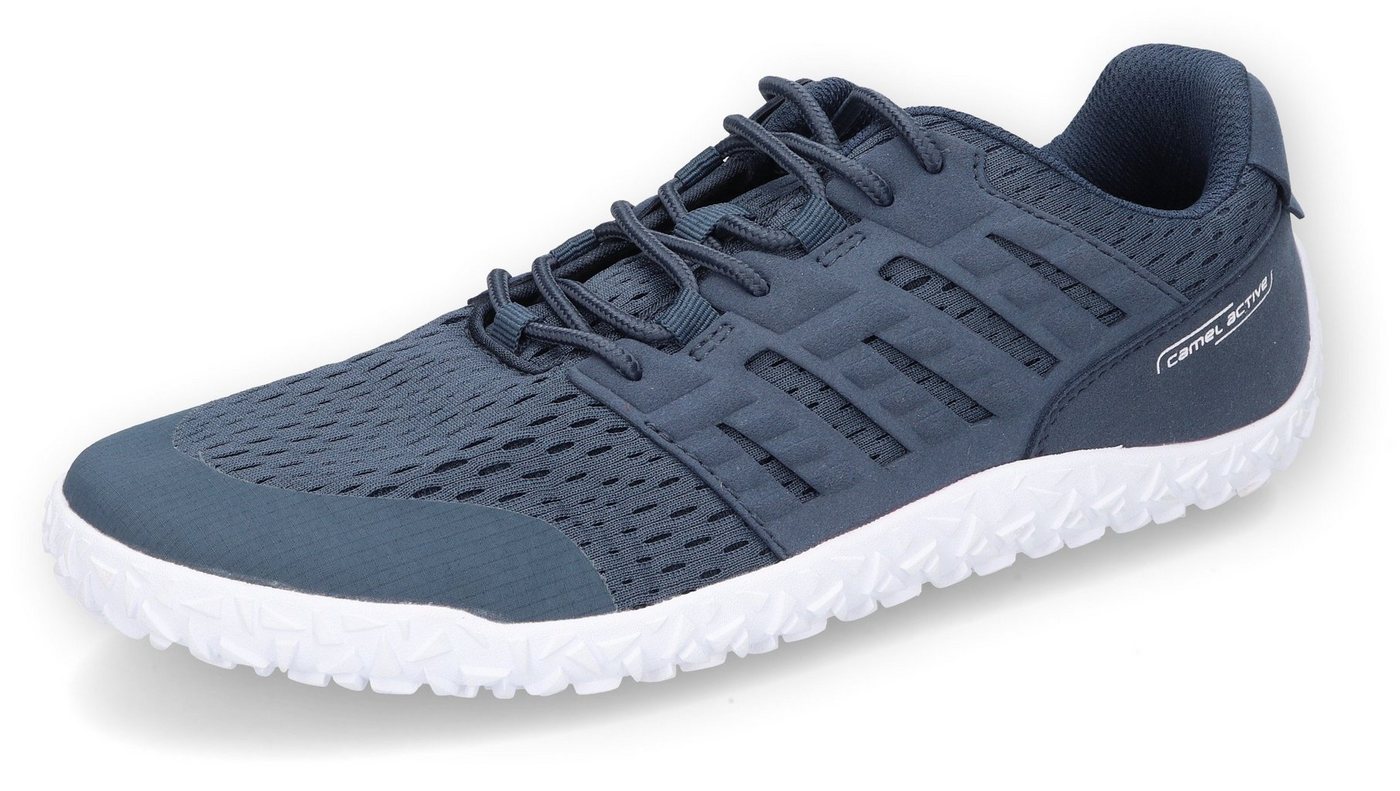 camel active Sneaker, Barfußschuh, Schnürschuh, Freizeitschuh im Materialmix