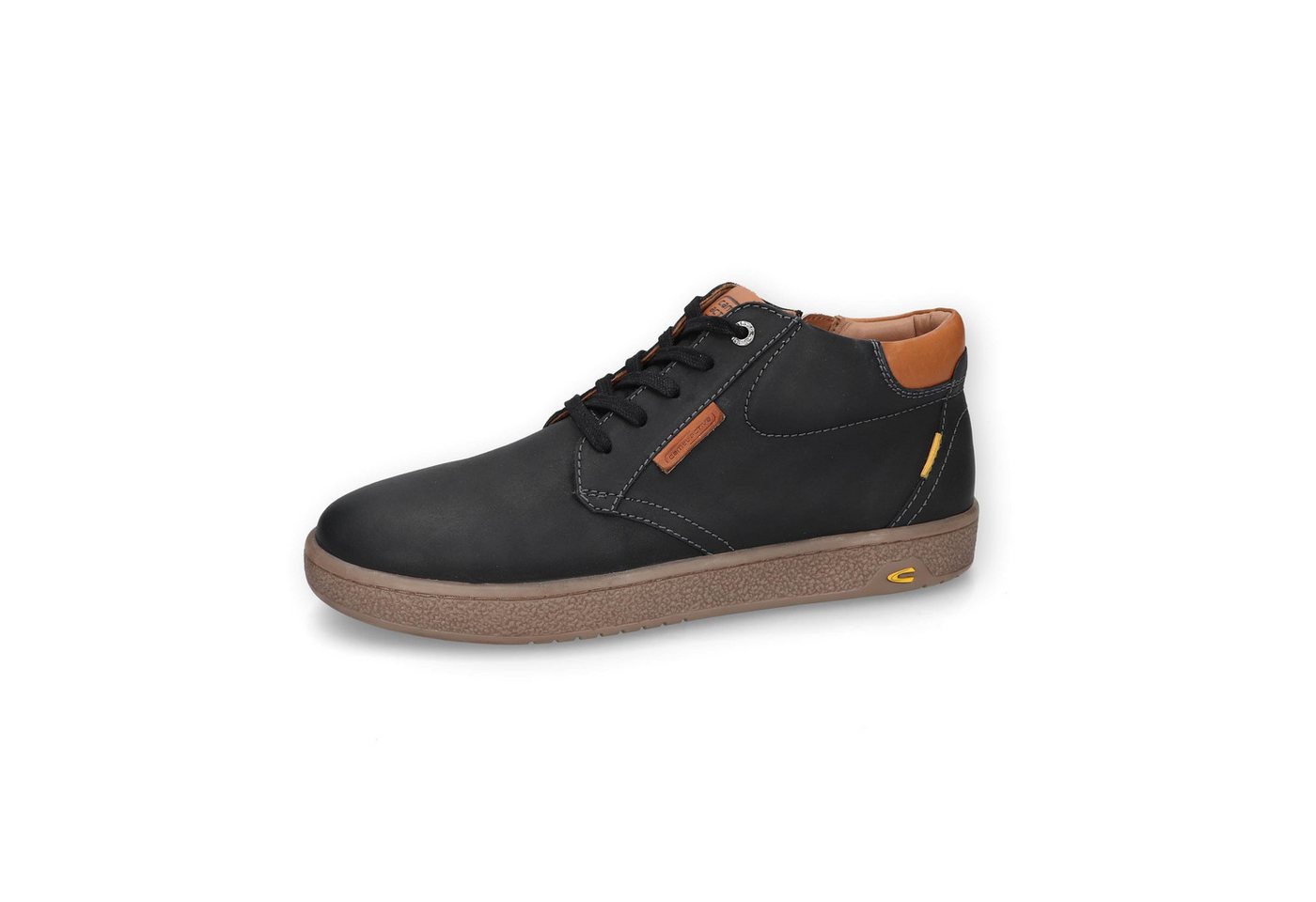 camel active Sneaker crazy horse SCHWARZ Sneaker
