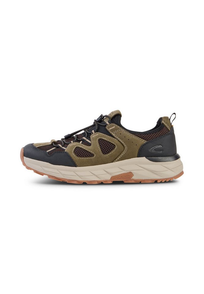 camel active Sneaker crazy horse/textile OLIV/SCHWARZ Sneaker