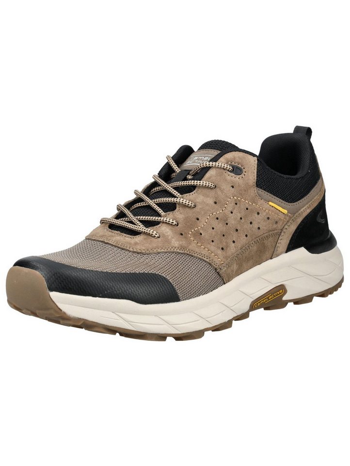 camel active Sneaker Leder/Textil Sneaker (braun/schwarz)