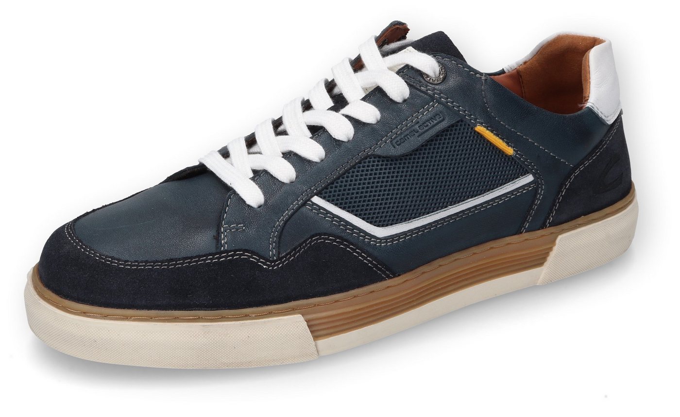 camel active Sneaker, Retro Sneaker, Schnürschuh, Halbschuh mit Lederinnensohle